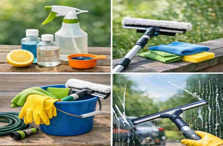 what to use to clean exterior windows