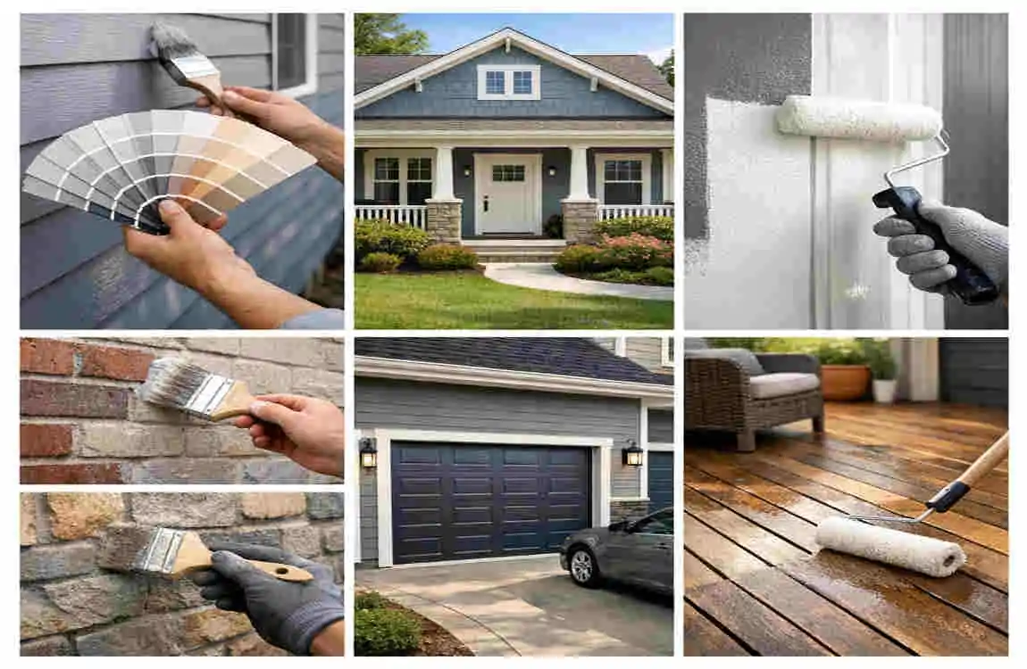 Is Most Exterior Paint Flat? 