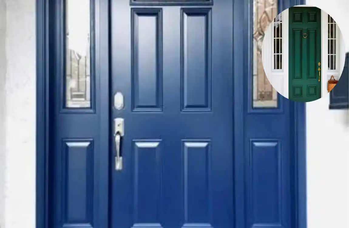 how to paint a steel exterior door