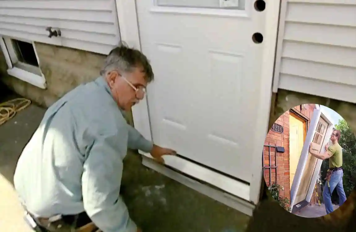 how to replace a prehung exterior door