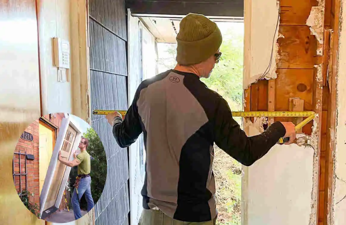 how to replace a prehung exterior door