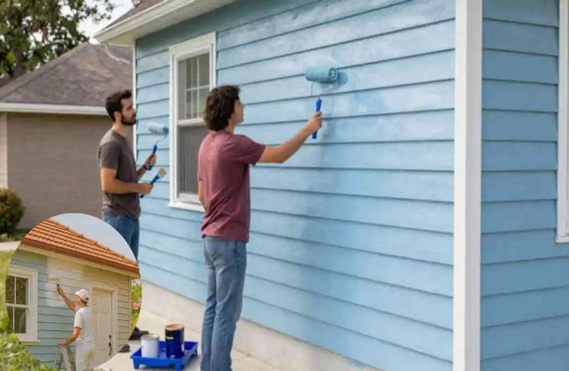 how long for exterior paint to dry