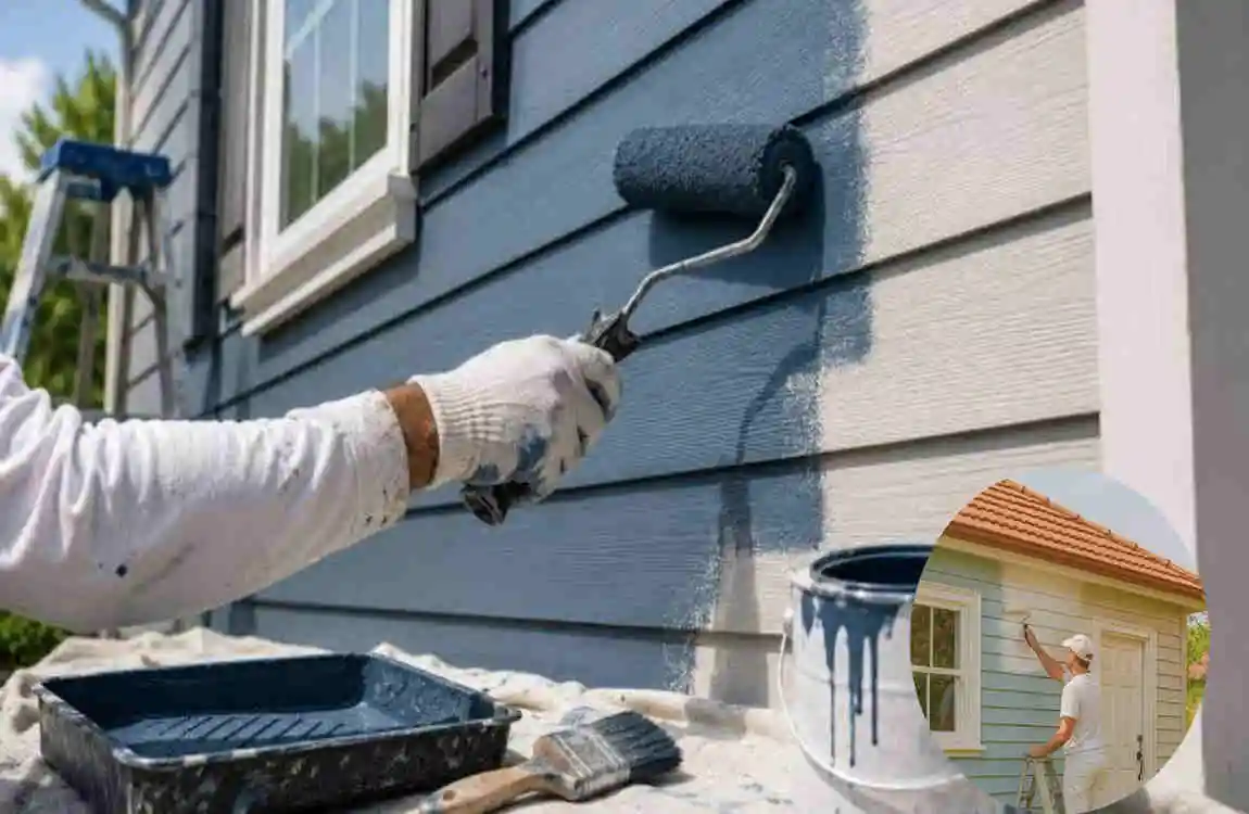 how long for exterior paint to dry