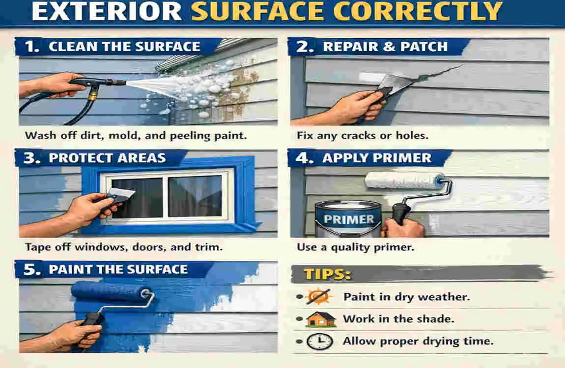 can i use interior paint on the exterior
