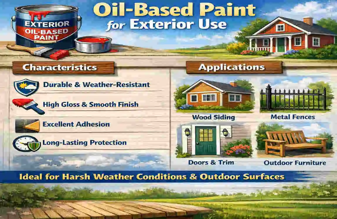 is oil based paint better for exterior