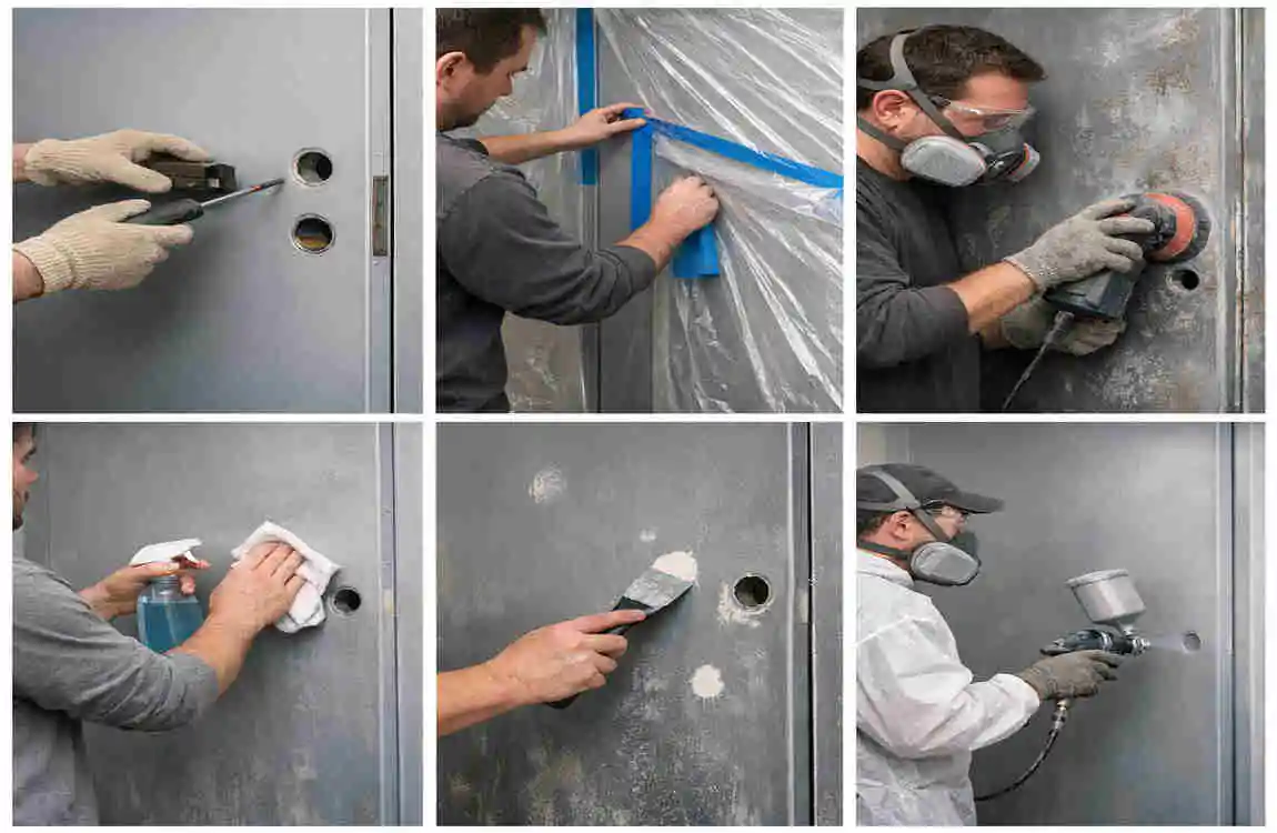 exterior enamel paint for metal doors