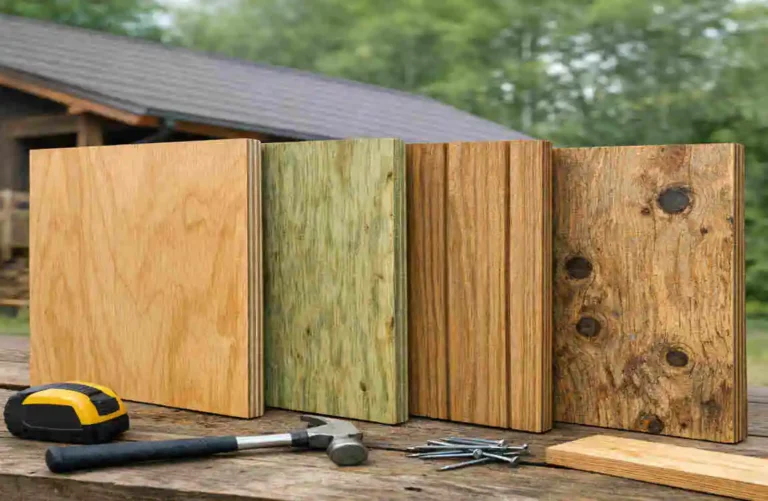 Best Plywood for Exterior Walls: