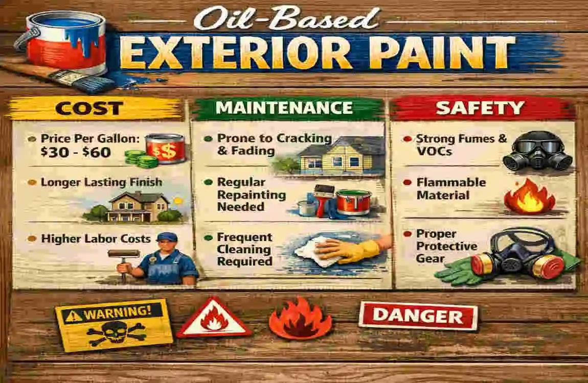 is oil based paint better for exterior