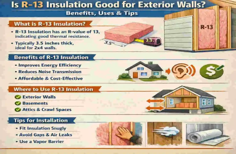 Is R-13 Insulation Good for Exterior Walls? Benefits, Uses & Tips is r 13 insulation good for exterior walls