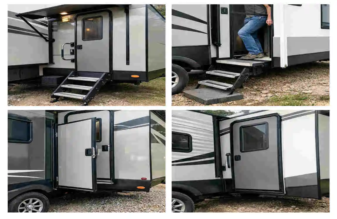 Exterior Doors on a Slide Out