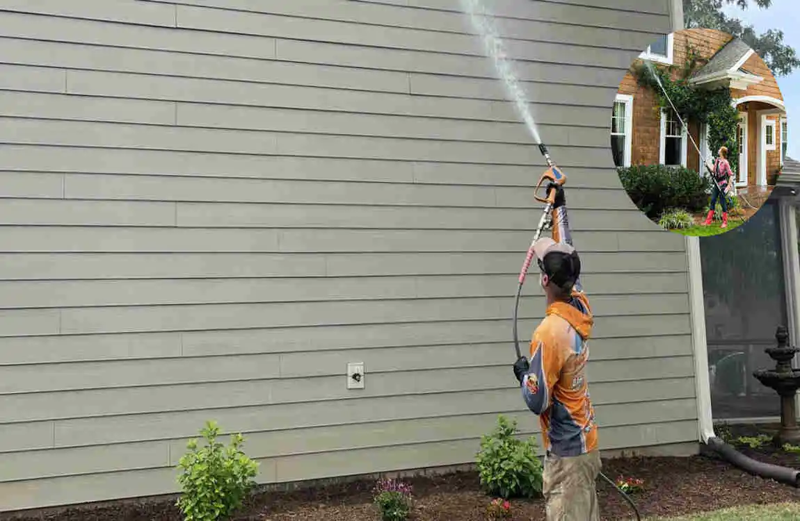 How to Wash House Exterior Walls