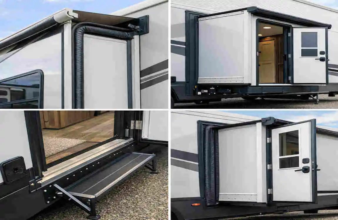 Exterior Doors on a Slide Out